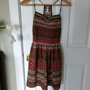 Printed Racerback Sundress
